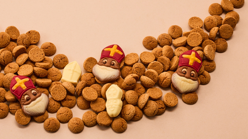 Sinterklaas snoepgoed op de foto