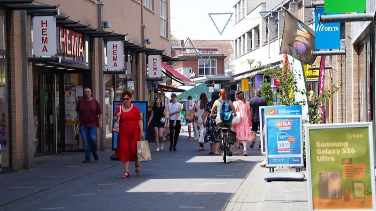 Winkelen in de binnenstad van Terneuzen