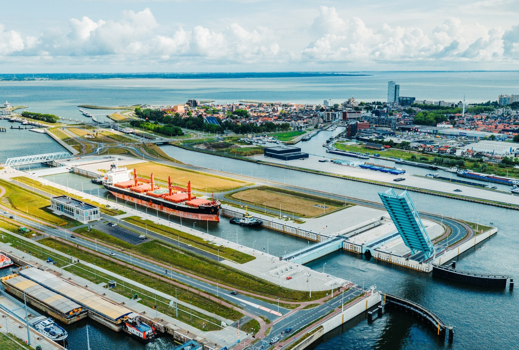 De Nieuwe Sluis in Terneuzen