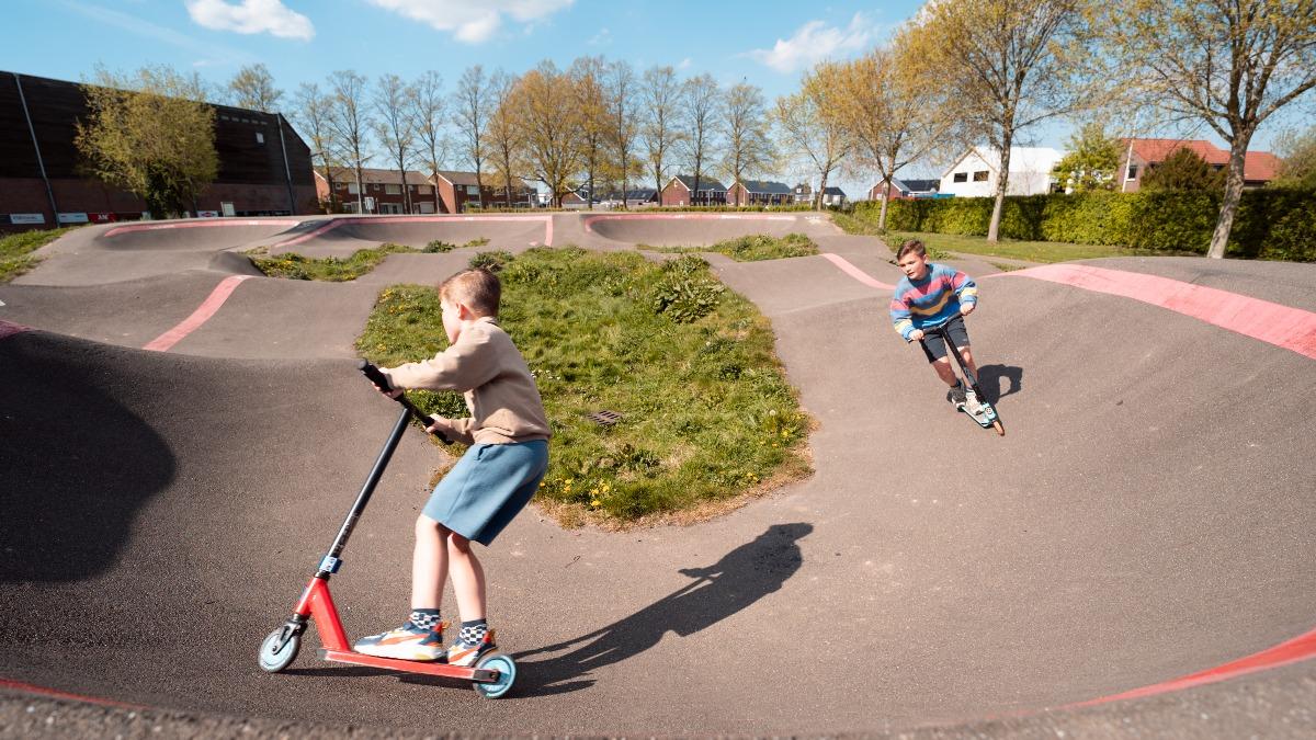 Pumptrackbaan in Axel